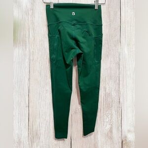 Buffbunny Collection Vibrant Green Leggings size Small EUC